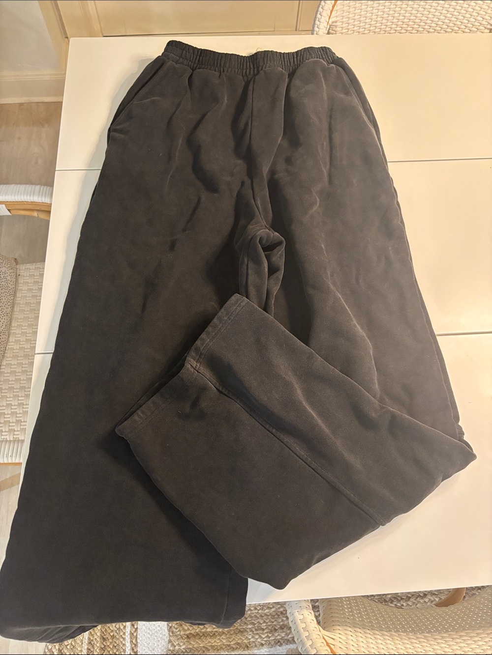 MNML Black Drawstring Sweatpants